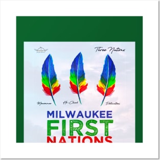 First Nations • Potawatomi, Ho-Chunk, Menominee • Native Milwaukee WI Posters and Art